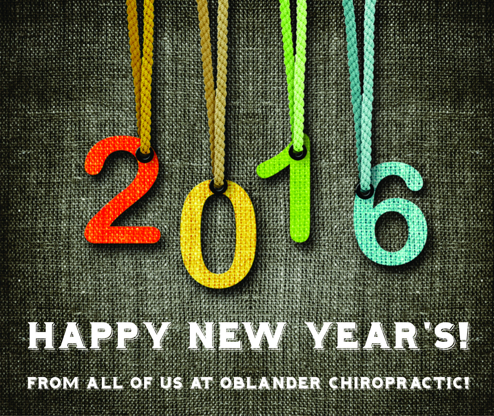 Happy New Year office 2016